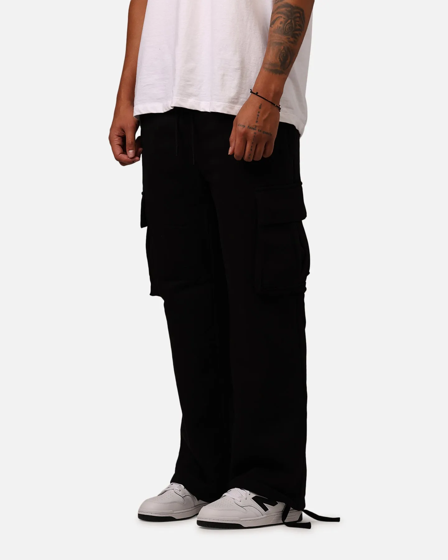 Carre Baggy Cargo Sweatpants Black sold by Culture Kings product image thumbnail 4