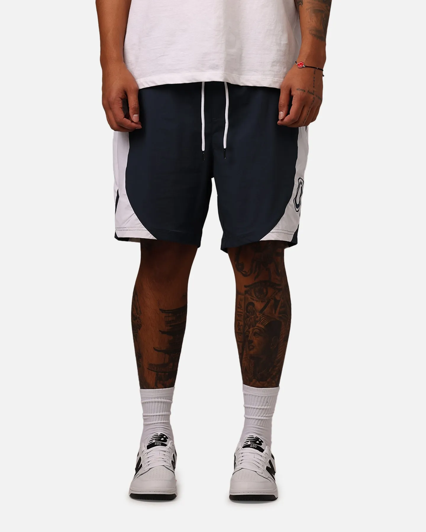Carre C-Star Warm Up Shorts Navy/White sold by Culture Kings