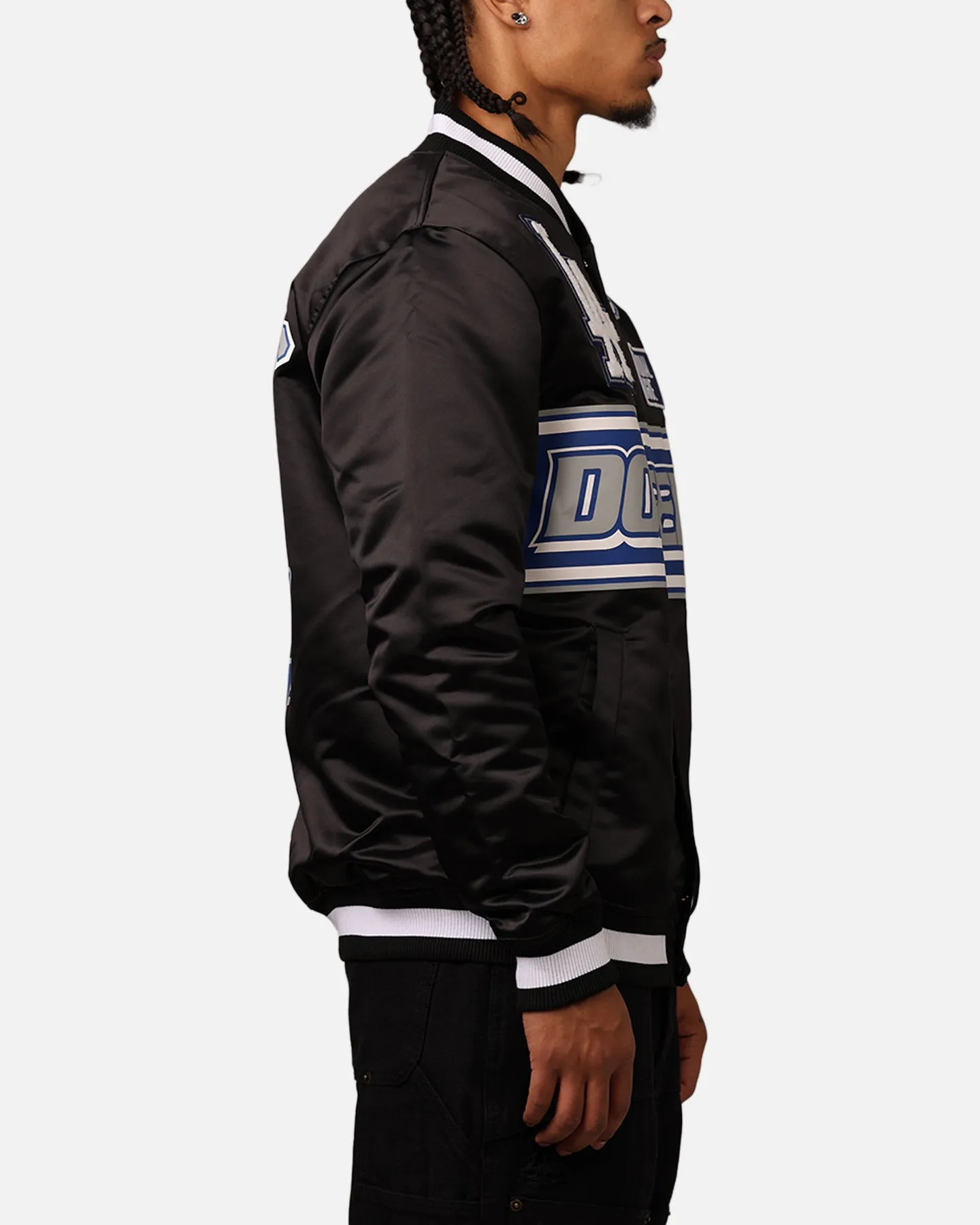 New Era Los Angeles Dodgers 2024 Rally Drive Jacket Black/White sold by Culture Kings product image thumbnail 4