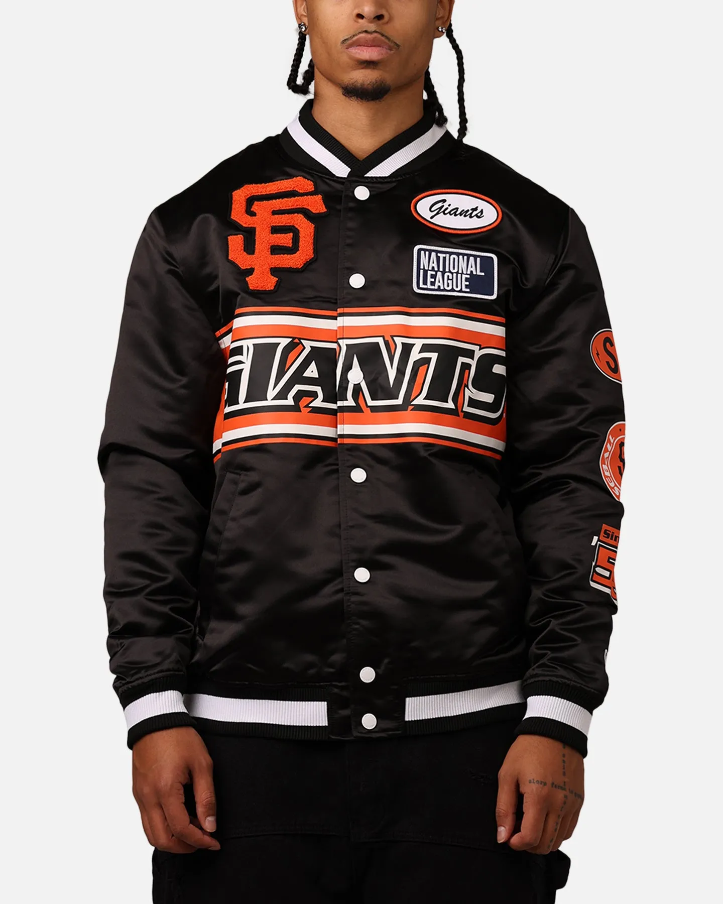 New Era San Francisco Giants 2024 Rally Drive Jacket Black/White sold by Culture Kings