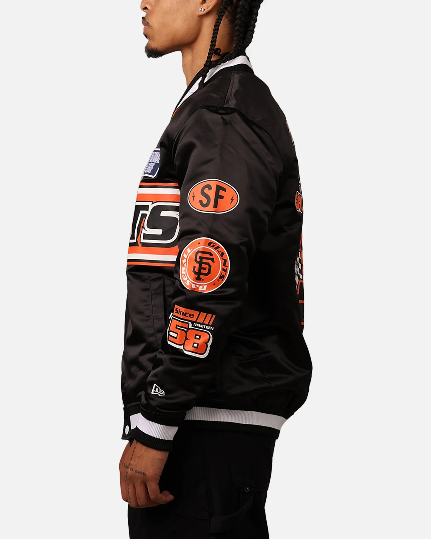 New Era San Francisco Giants 2024 Rally Drive Jacket Black/White sold by Culture Kings product image thumbnail 5