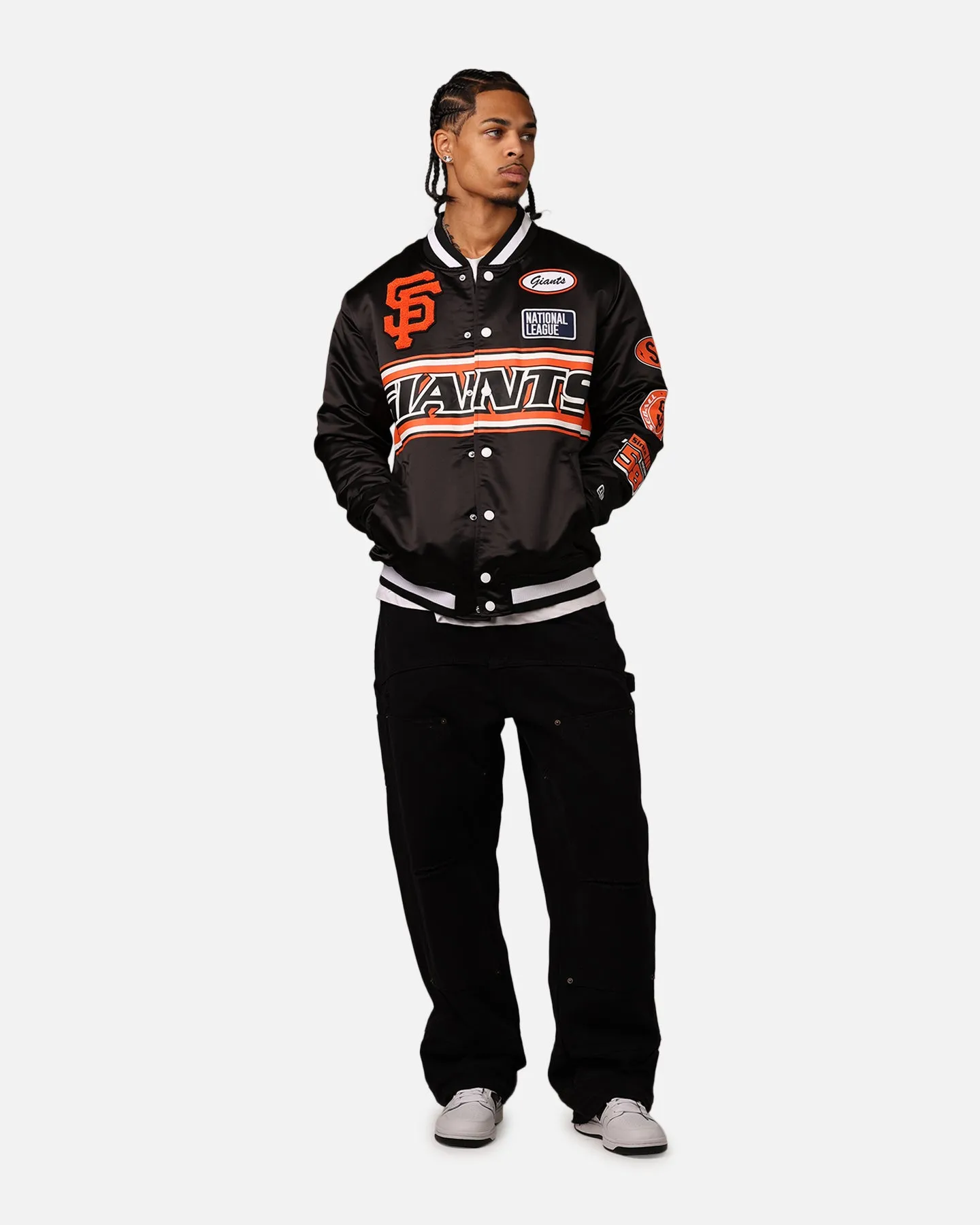 New Era San Francisco Giants 2024 Rally Drive Jacket Black/White sold by Culture Kings product image thumbnail 3