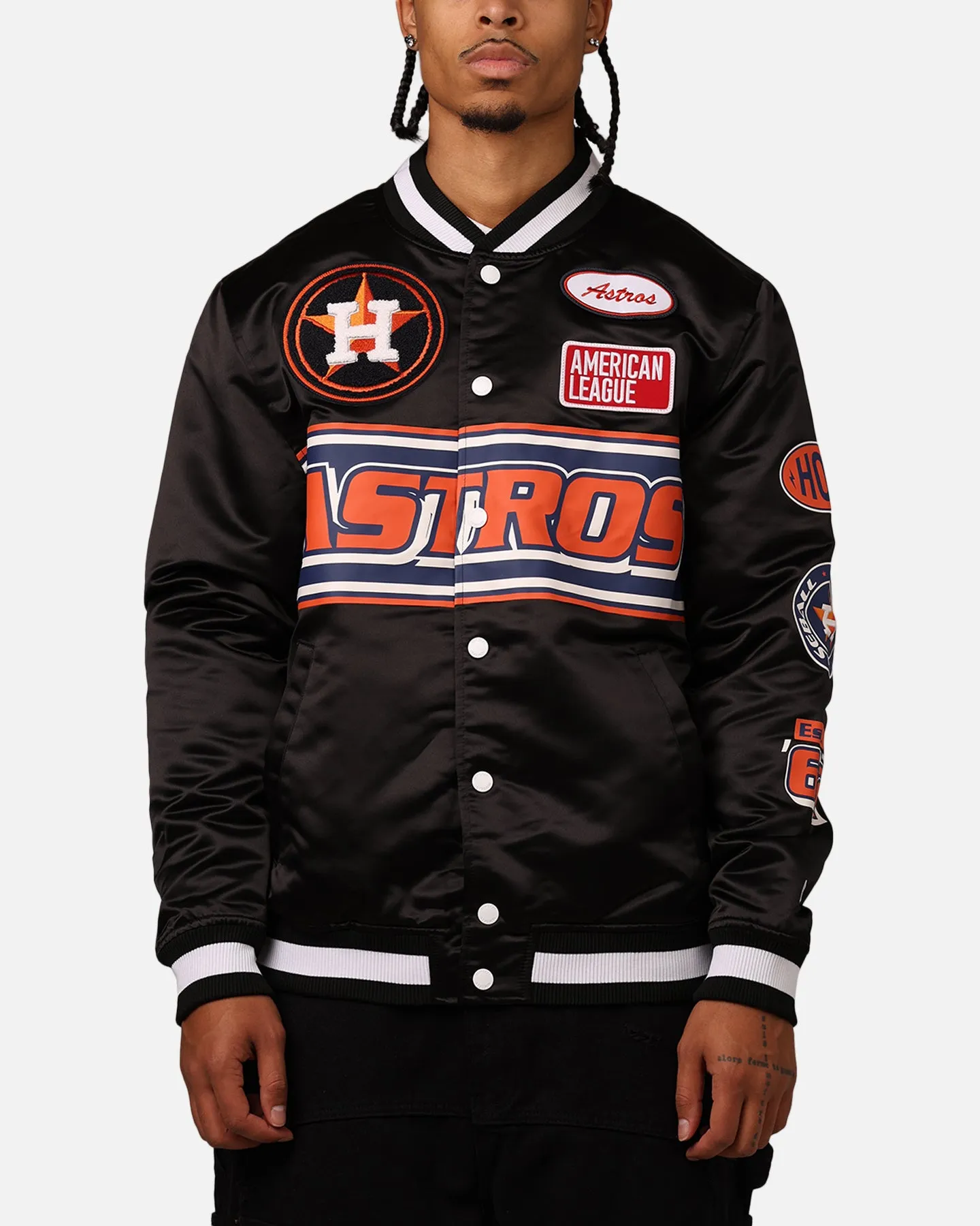New Era Houston Astros 2024 Rally Drive Jacket Black/White sold by Culture Kings