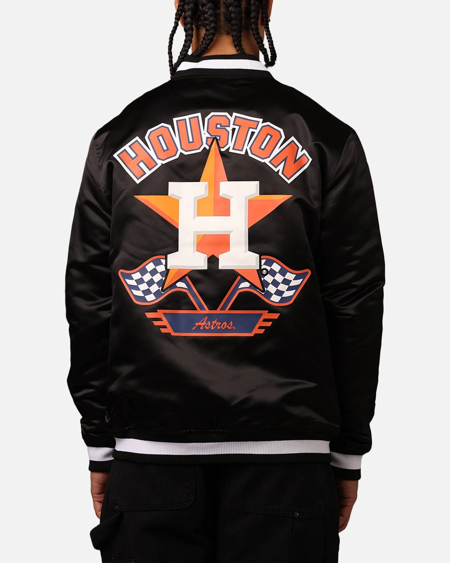 New Era Houston Astros 2024 Rally Drive Jacket Black/White sold by Culture Kings product image thumbnail 2