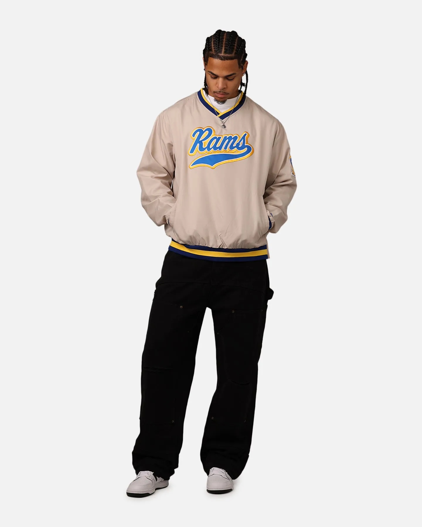 New Era Los Angeles Rams Sports Classics Pullover Windbreaker Stone/OTC sold by Culture Kings product image thumbnail 3