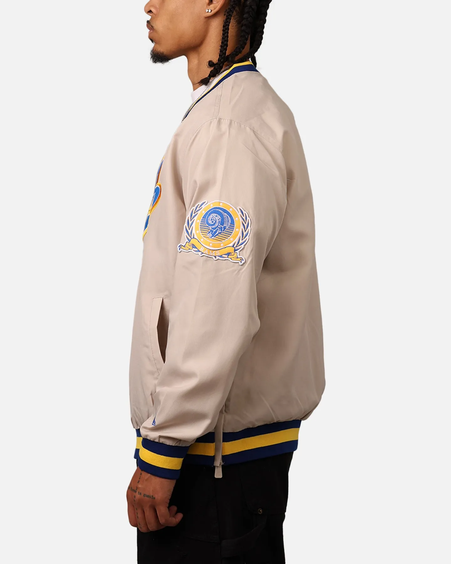 New Era Los Angeles Rams Sports Classics Pullover Windbreaker Stone/OTC sold by Culture Kings product image thumbnail 5