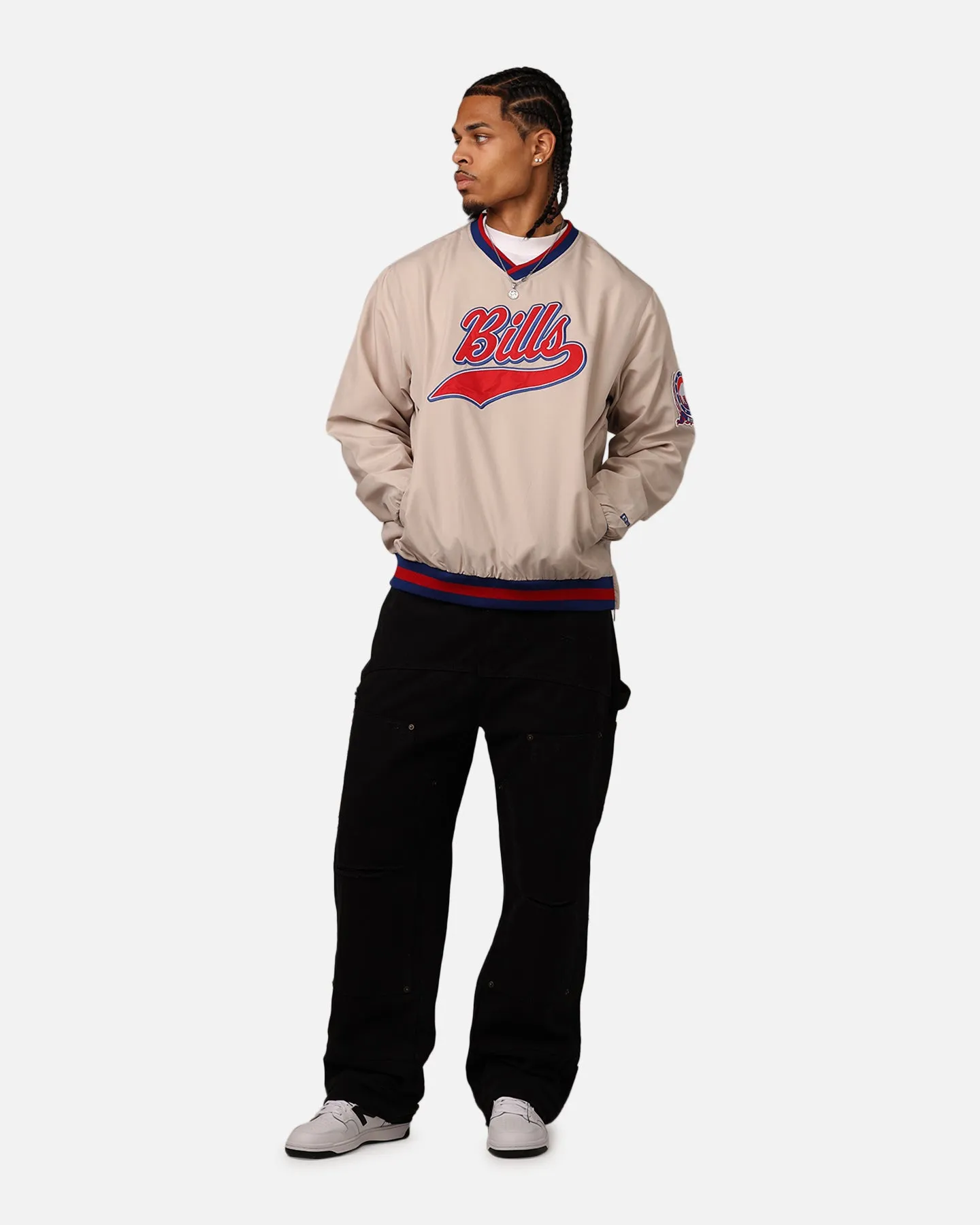 New Era Buffalo Bills Sports Classics Pullover Windbreaker Stone/OTC sold by Culture Kings product image thumbnail 3
