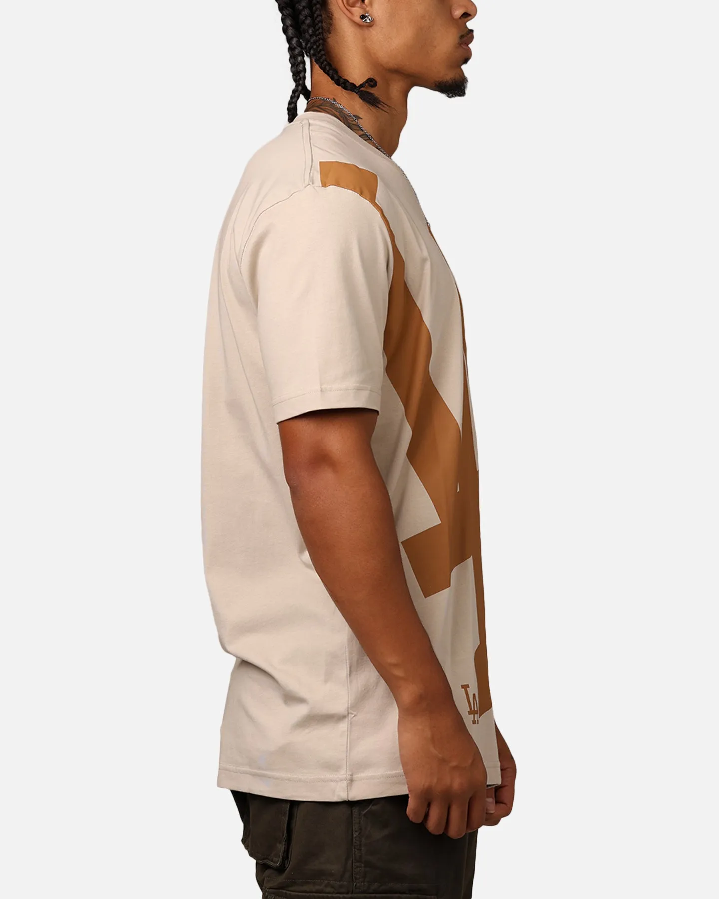 New Era Los Angeles Dodgers Colour Pack T-Shirt Light Beige sold by Culture Kings product image thumbnail 4