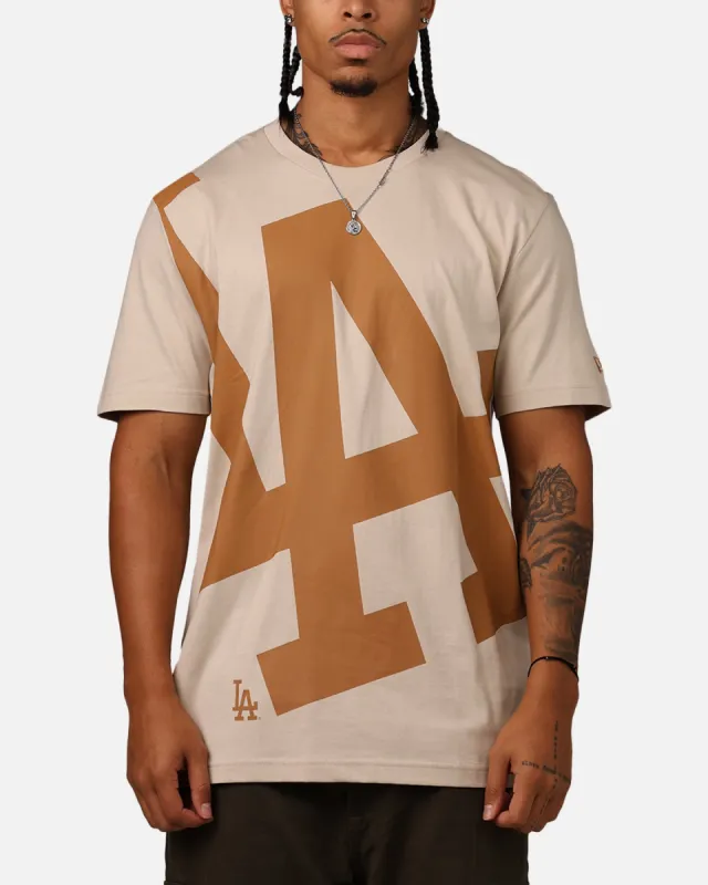 New Era Los Angeles Dodgers Colour Pack T-Shirt Light Beige sold by Culture Kings