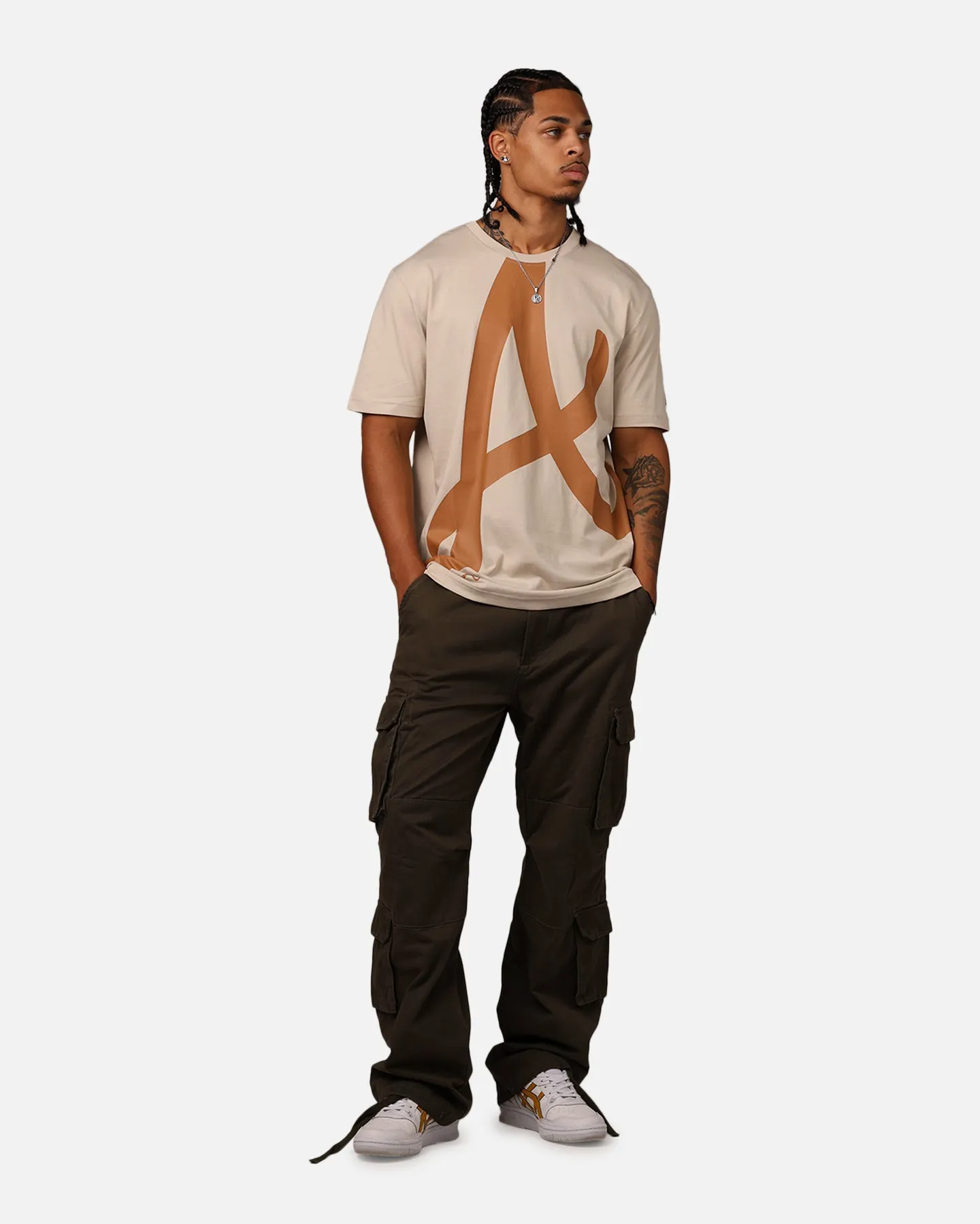 New Era Atlanta Braves Colour Pack T-Shirt Light Beige sold by Culture Kings product image thumbnail 3