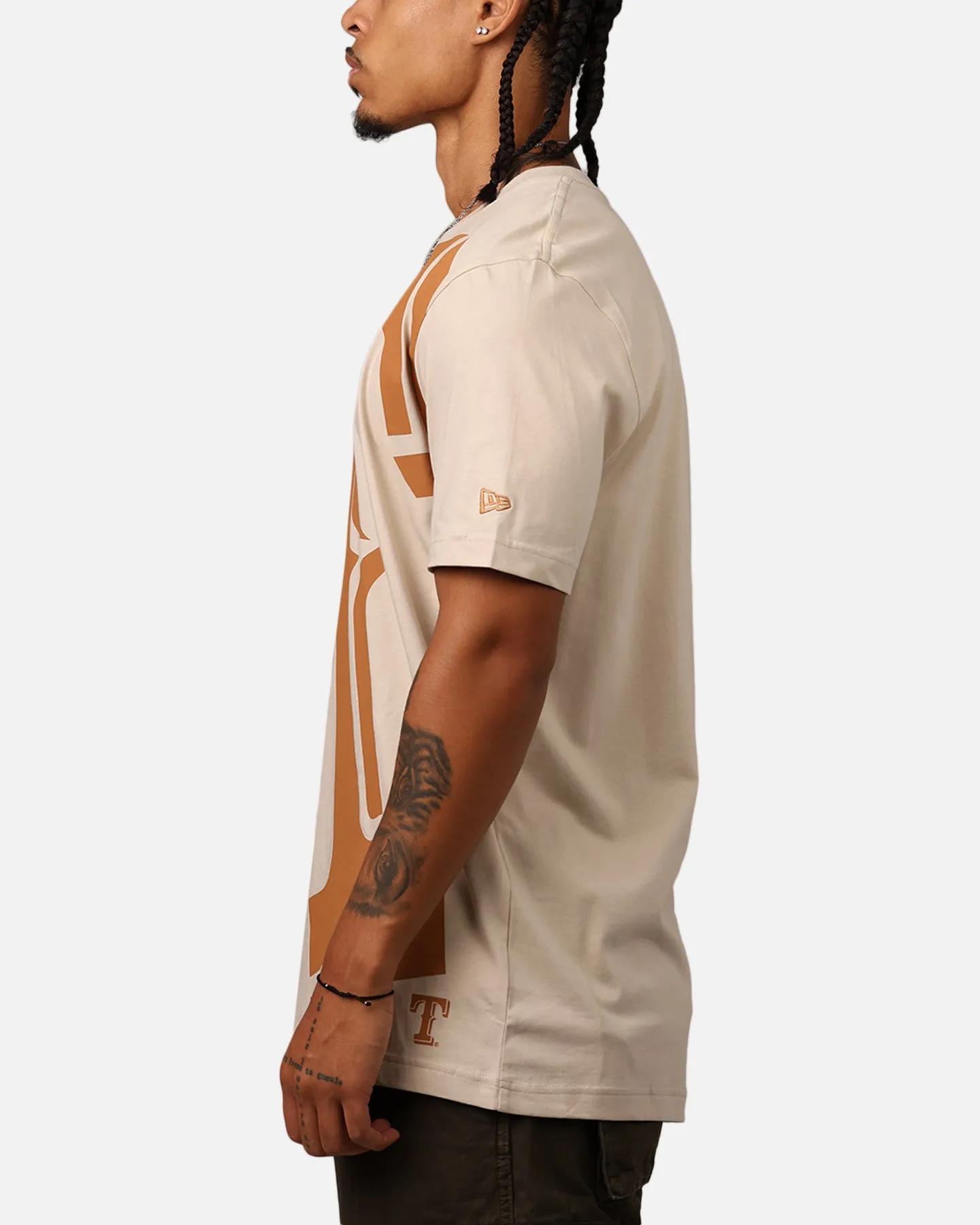 New Era Texas Rangers Colour Pack T-Shirt Light Beige sold by Culture Kings product image thumbnail 5