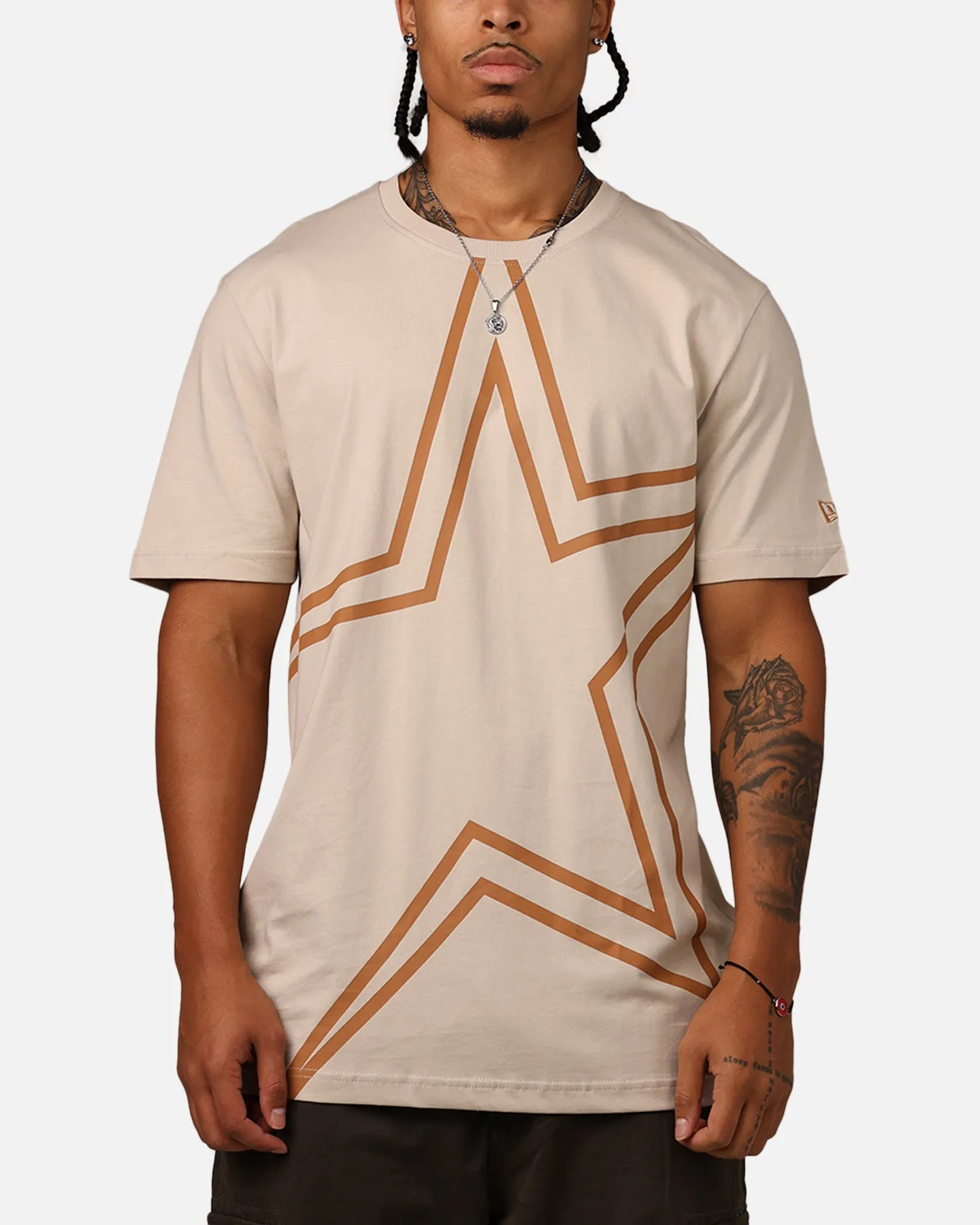 New Era Houston Astros Colour Pack T-Shirt Light Beige sold by Culture Kings