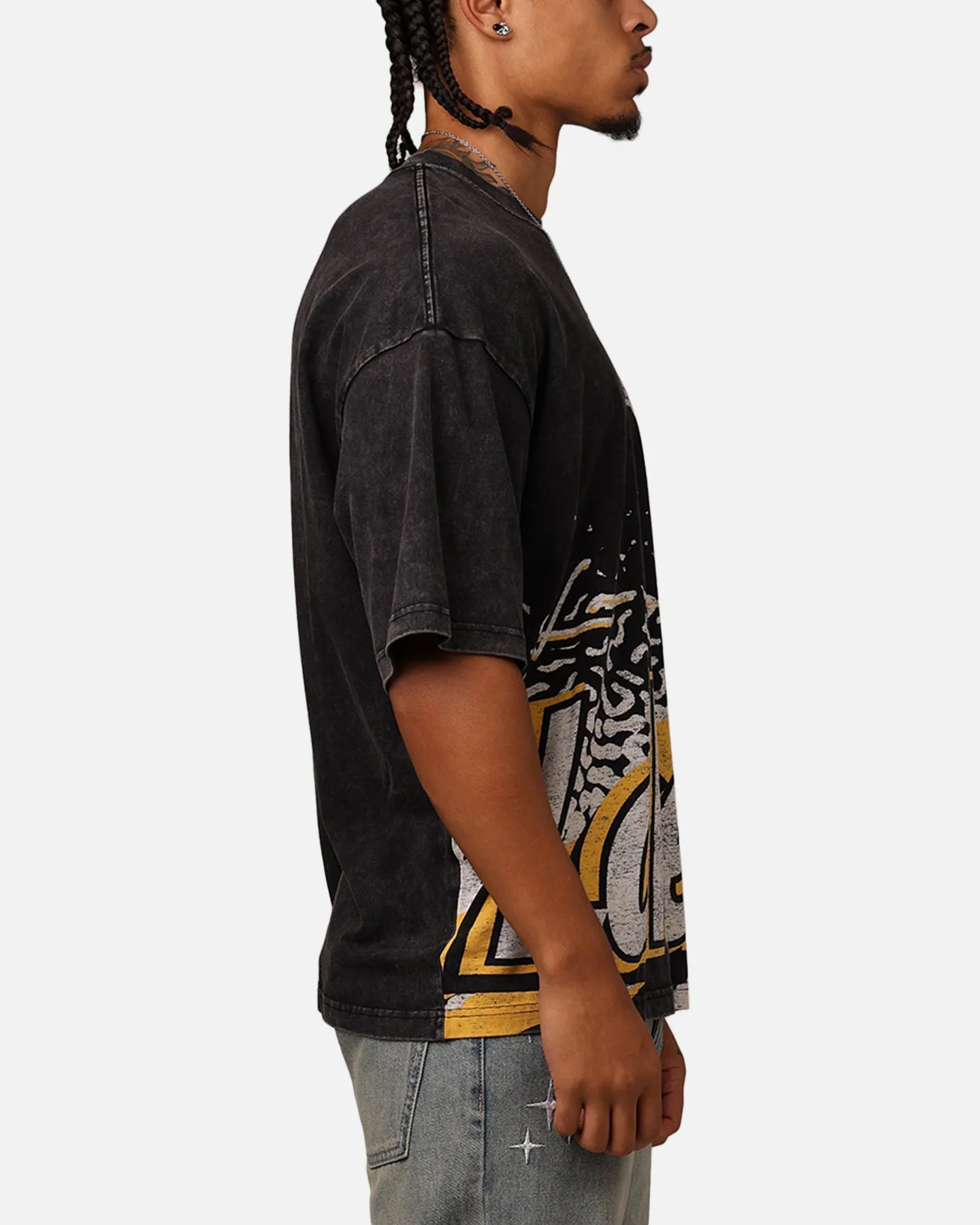 New Era Los Angeles Lakers Sport Class T-Shirt Washed Black sold by Culture Kings product image thumbnail 4