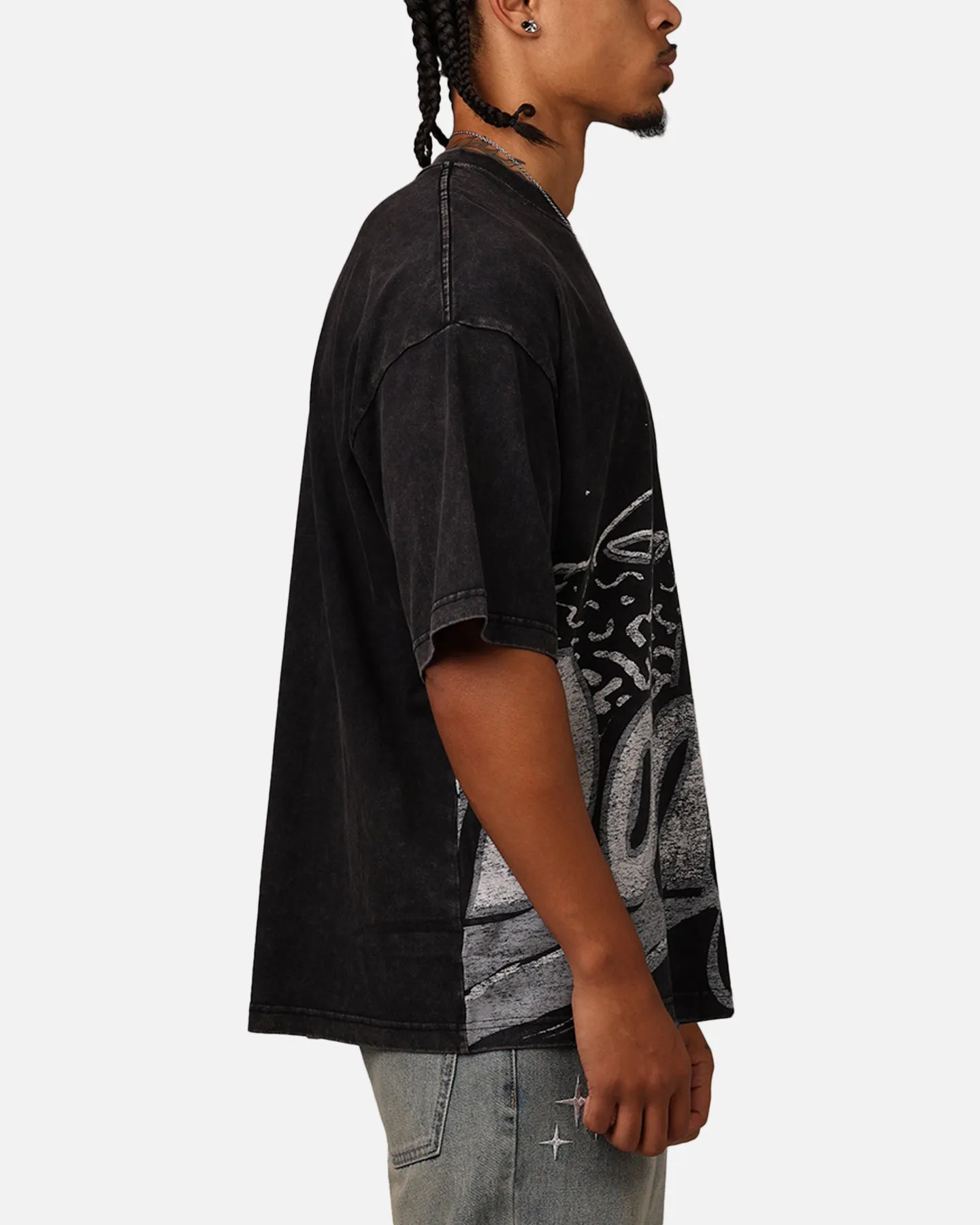 New Era Los Angeles Dodgers Sport Class T-Shirt Washed Black sold by Culture Kings product image thumbnail 4