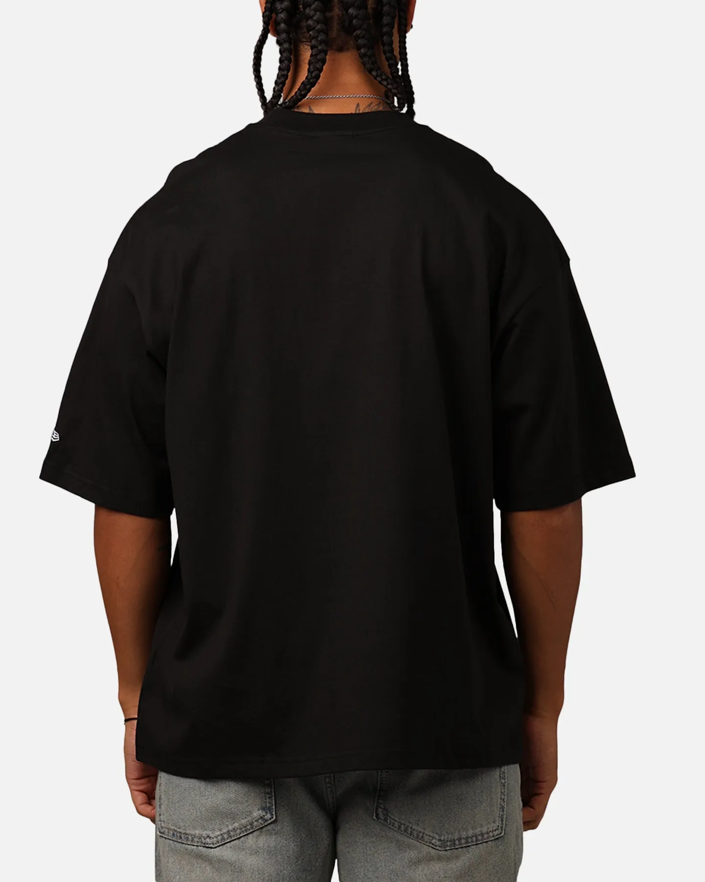 New Era San Francisco 49ers Oversized Essentials T-Shirt Black sold by Culture Kings product image thumbnail 2