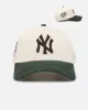 New Era New York Yankees 'Chrome White Green' Corduroy Visor 9FORTY A-Frame Snapback Chrome sold by Culture Kings