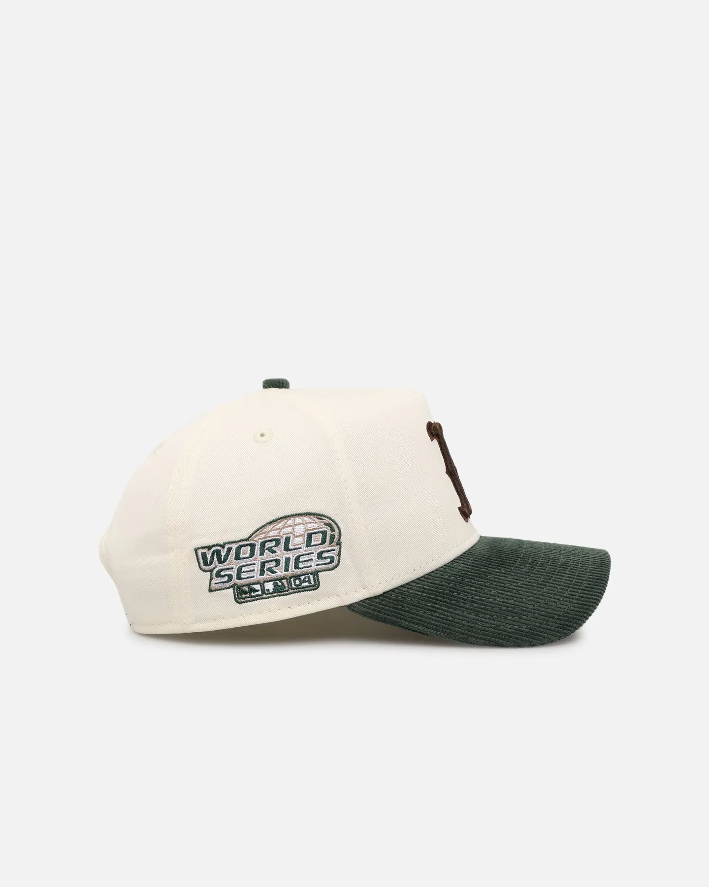 New Era Boston Red Sox 'Chrome White Green' Corduroy Visor 9FORTY A-Frame Snapback Chrome sold by Culture Kings product image thumbnail 3