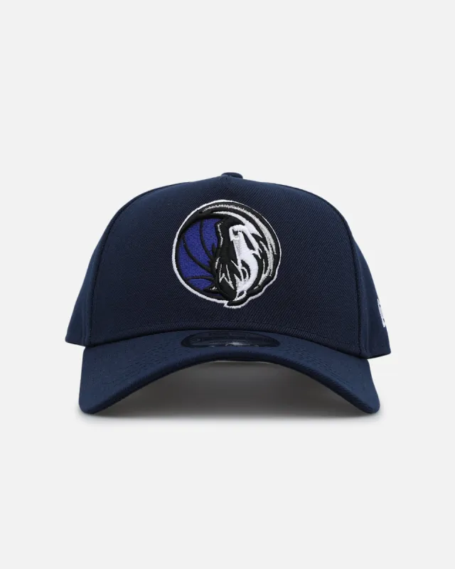New Era Dallas Mavericks 'Upside Down NBA' 9FORTY A-Frame Snapback Navy sold by Culture Kings