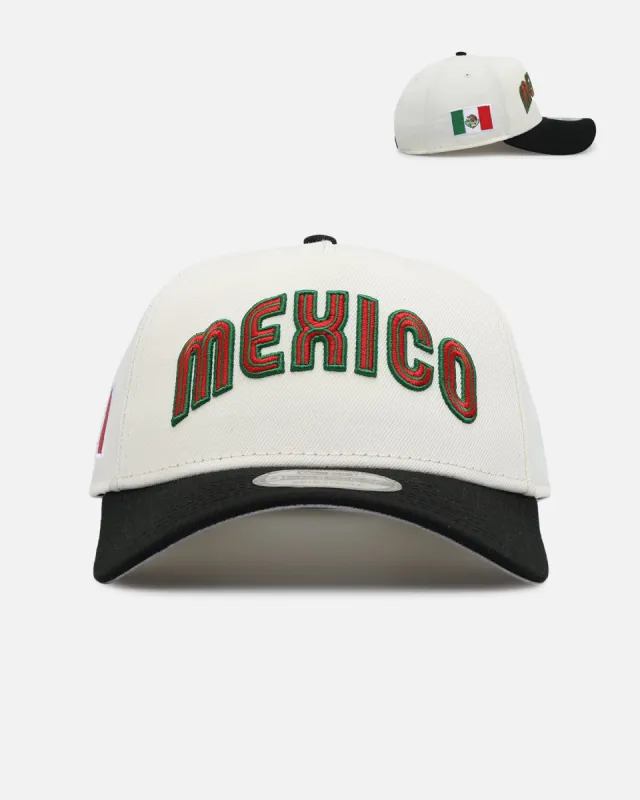 New Era Mexico National Baseball Team 'Mexico Variety Pack' 9FORTY A-Frame Snapback Chrome/Black sold by Culture Kings