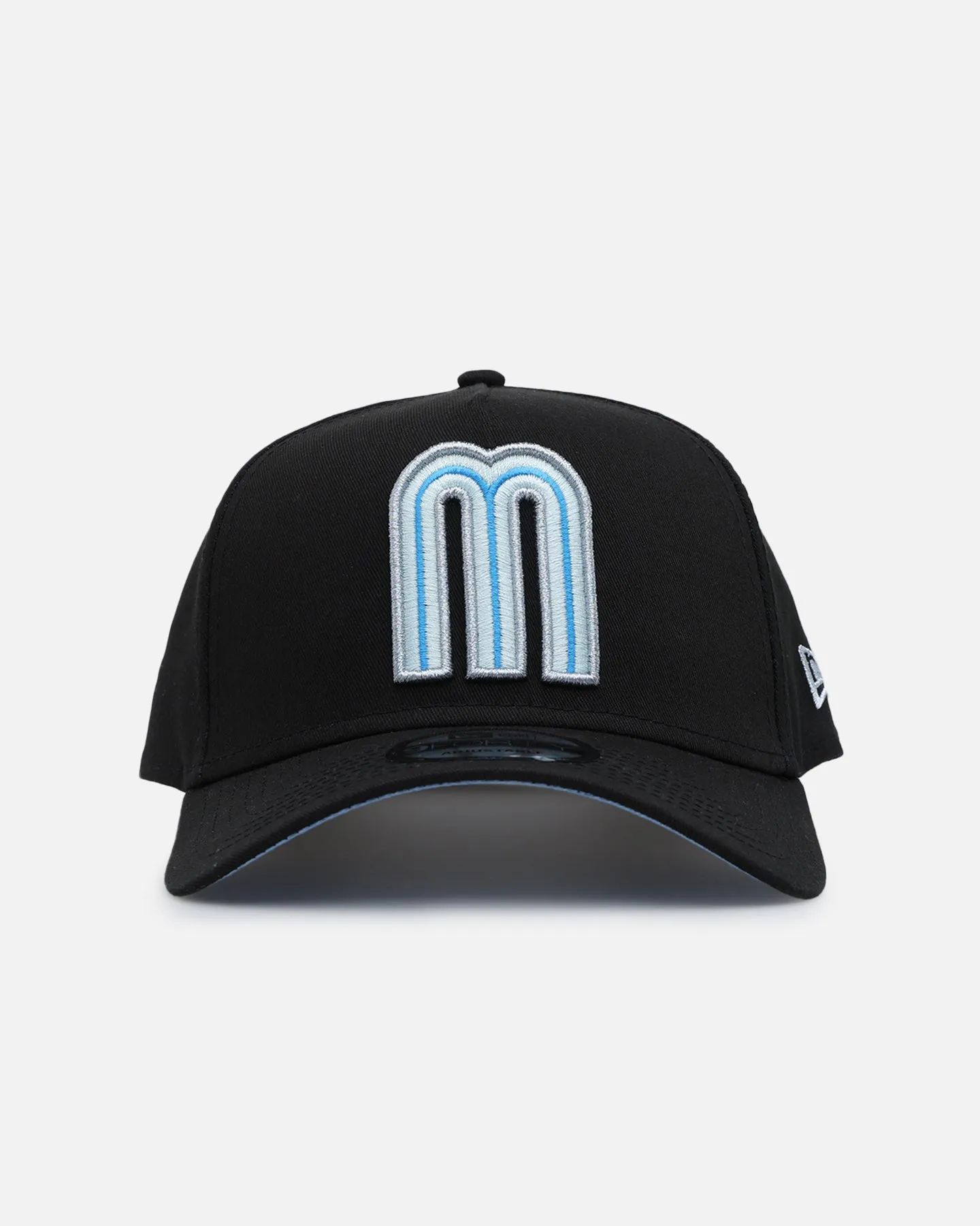 New Era Mexico National Baseball Team 'Icy Blue' 9FORTY A-Frame Snapback Ice Blue sold by Culture Kings