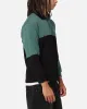 Carre Block Rugby Polo Shirt Green/Black sold by Culture Kings
