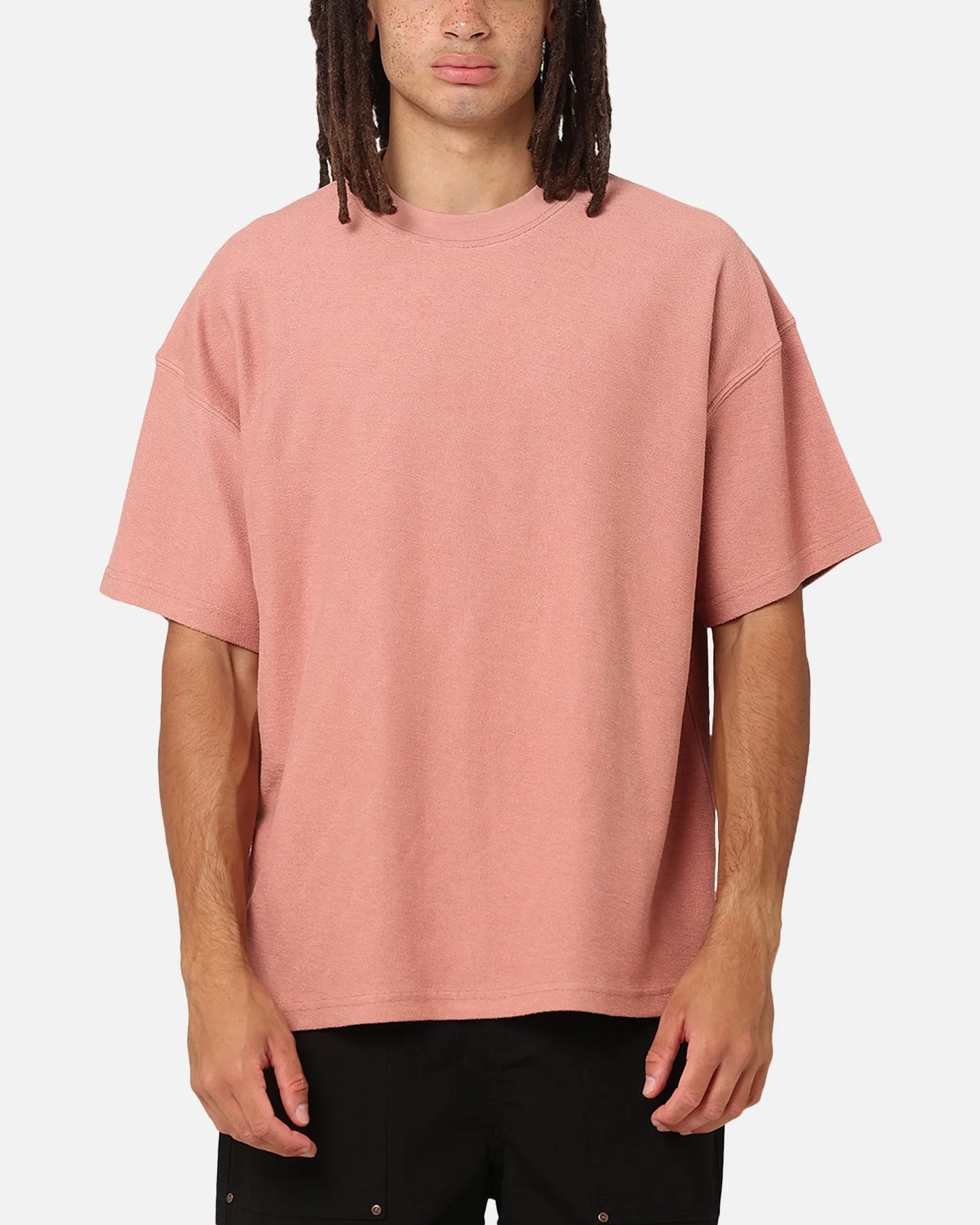 Carre Terry Oversized T-Shirt Rose sold by Culture Kings