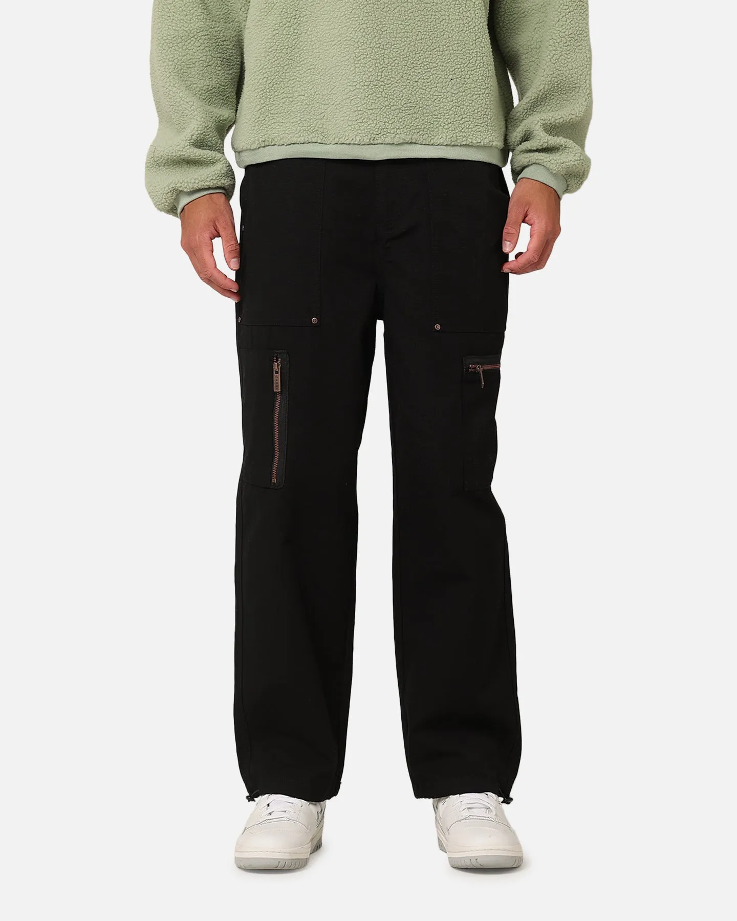 Carre Zip Cargo Pant Black sold by Culture Kings