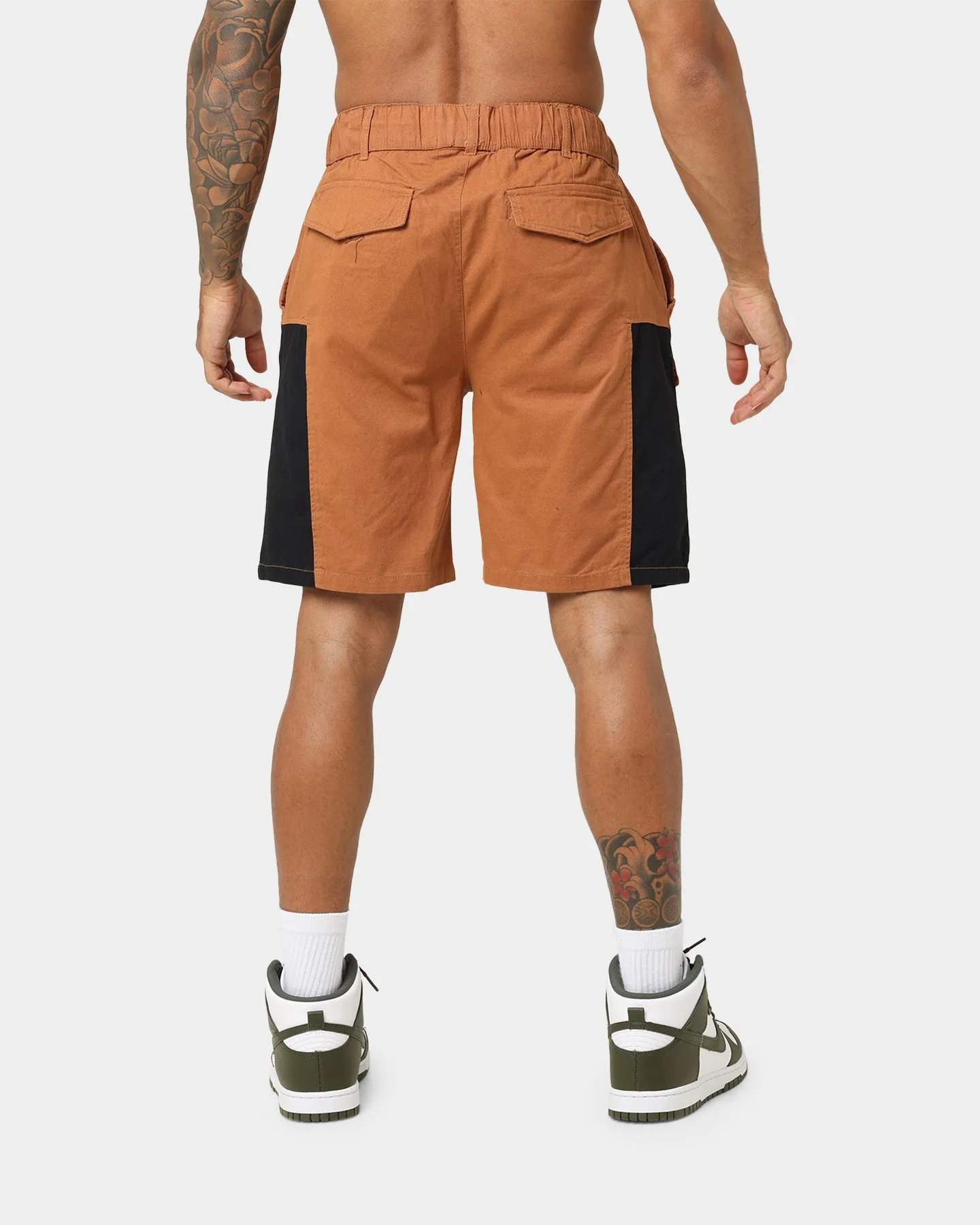 Crooks & Castles Washed Twill Shorts Tan sold by Culture Kings product image thumbnail 4
