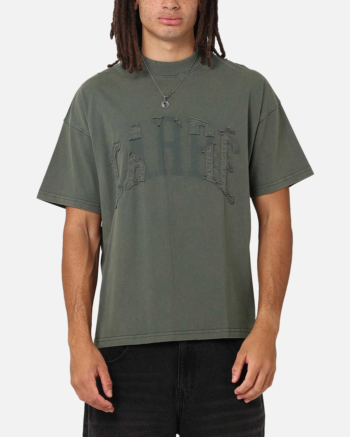 Carre Con-Star Oversized T-Shirt Rinsed Moss Green sold by Culture Kings