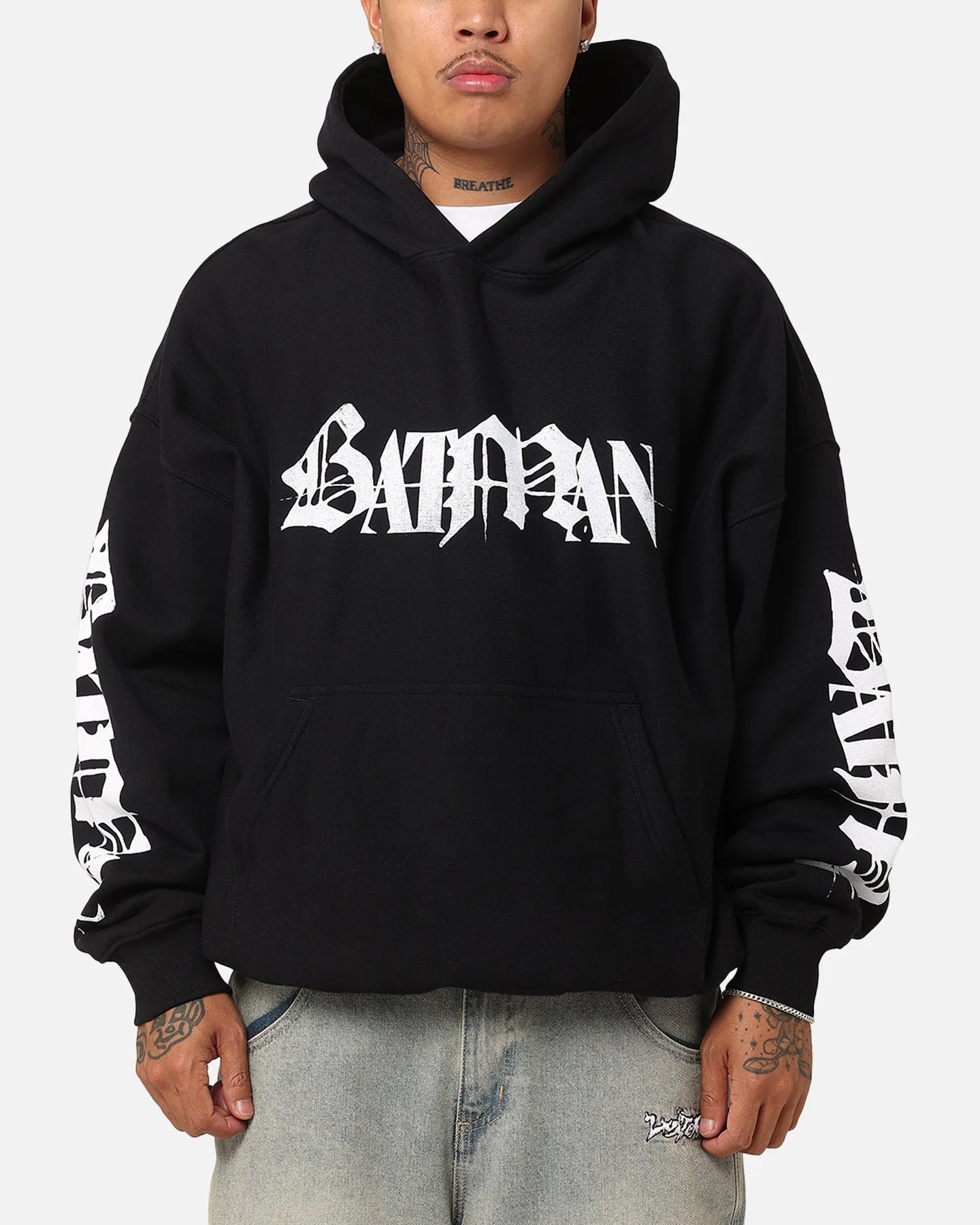 Goat Crew X DC Batman With The Devil Premium Hoodie Black sold by Culture Kings product image thumbnail 2