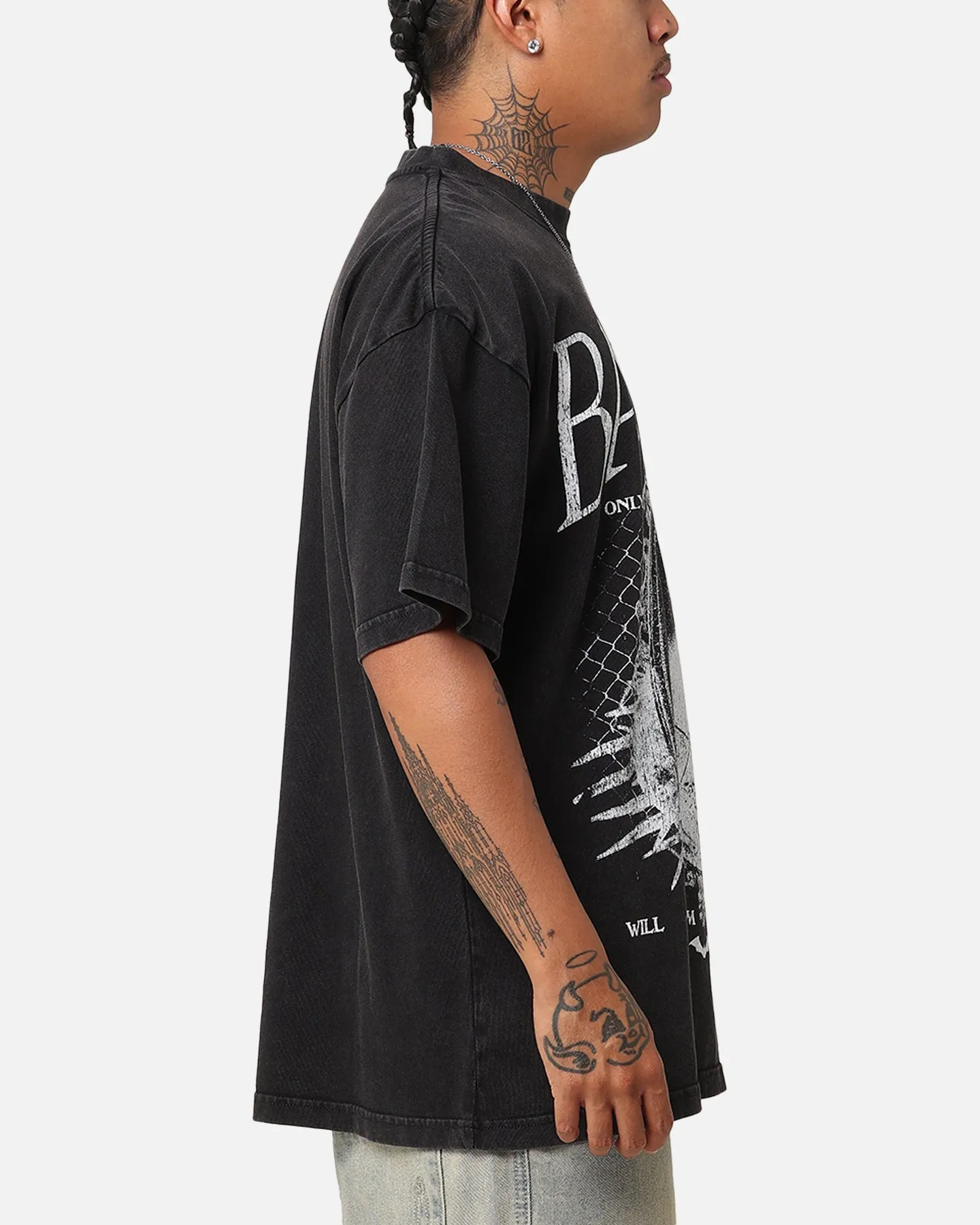 Goat Crew X DC Batman Mirror Vintage T-Shirt Black Acidwash sold by Culture Kings product image thumbnail 4