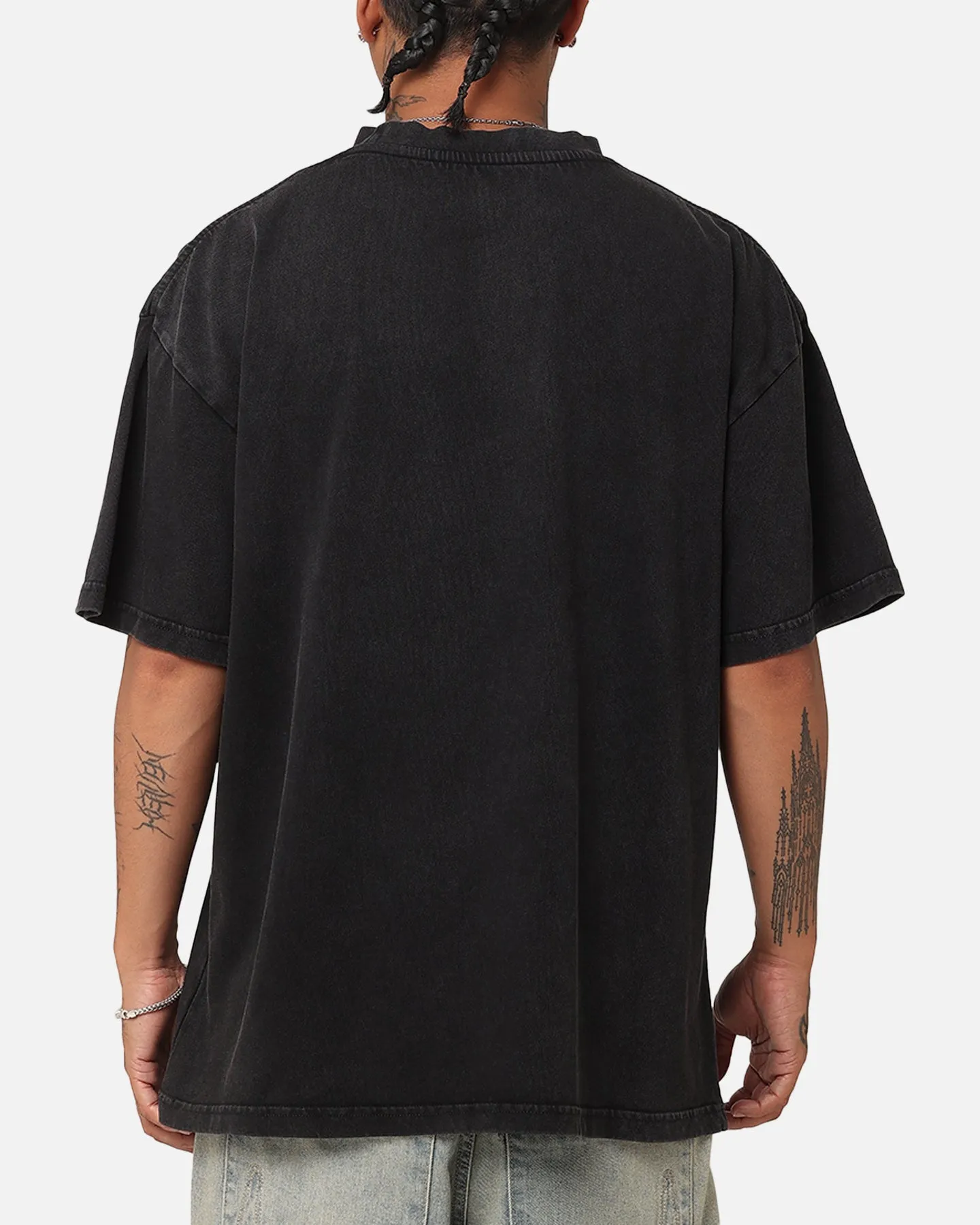 Goat Crew X DC Batman Mirror Vintage T-Shirt Black Acidwash sold by Culture Kings product image thumbnail 3