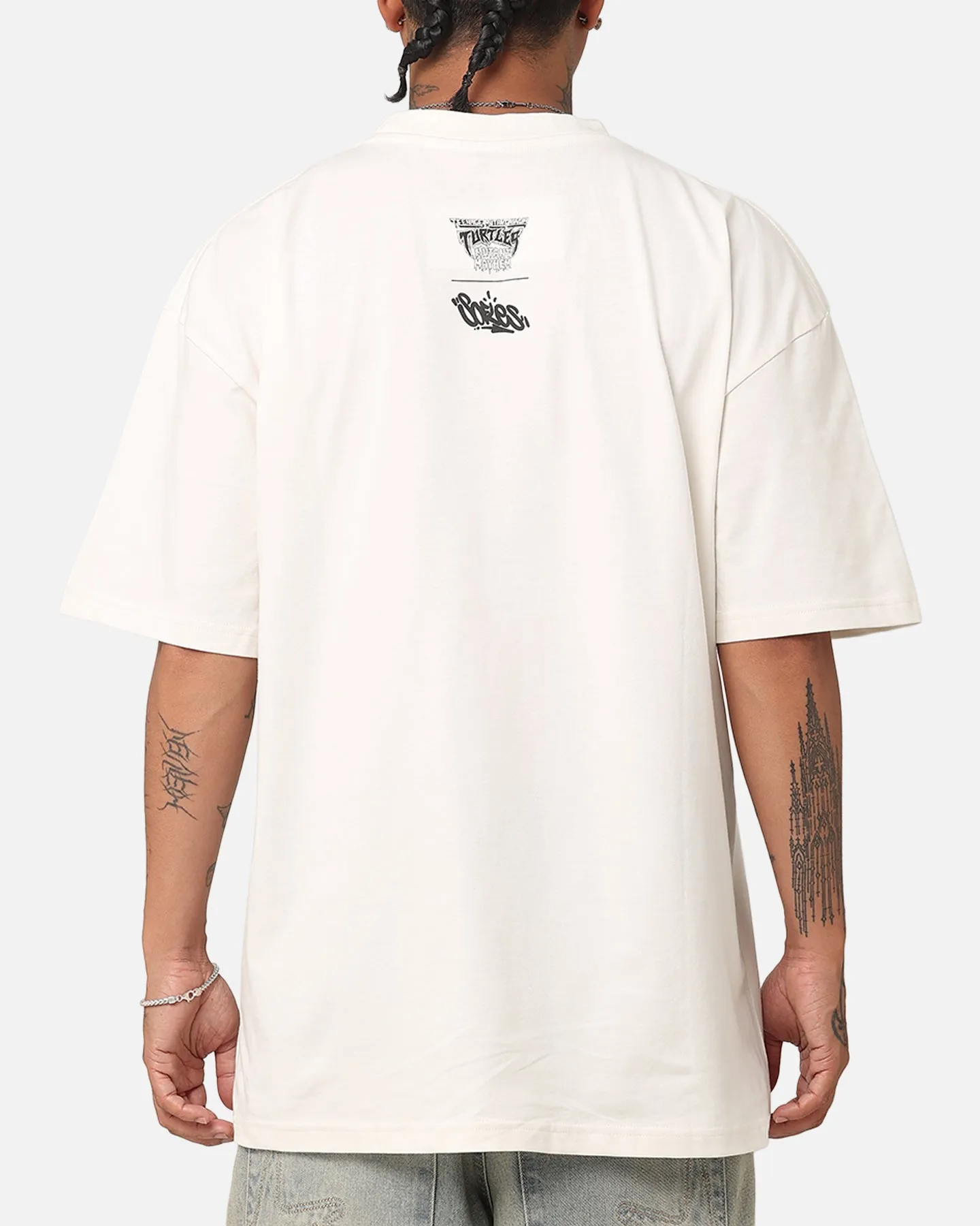 Goat Crew X Teenage Mutant Ninja Turtles Leonardo X Sofles Vintage T-Shirt Off White sold by Culture Kings product image thumbnail 3