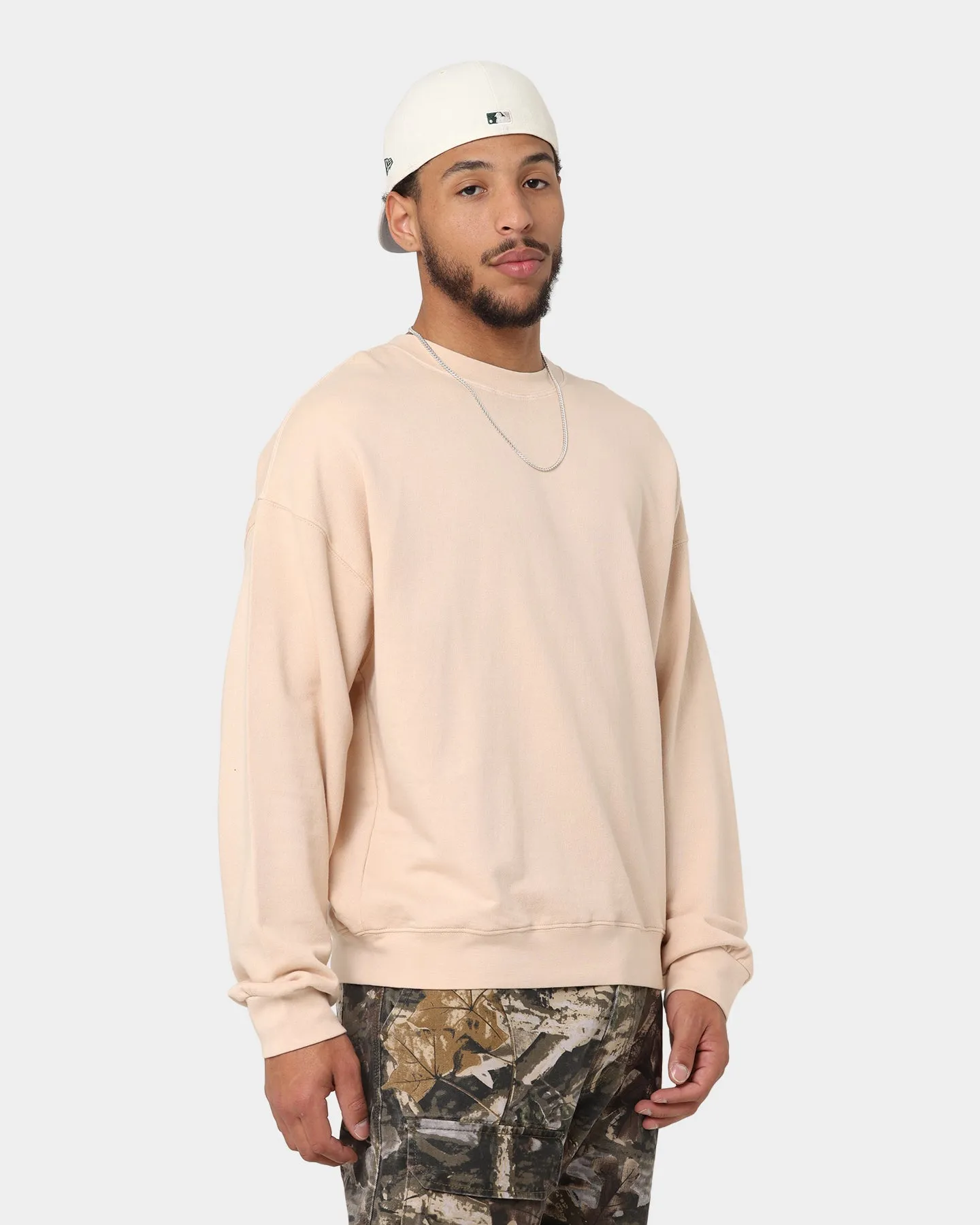 MNML Vintage Wash Crewneck Cream sold by Culture Kings product image thumbnail 5