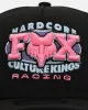 New Era Fox Racing X Culture Kings 9FORTY A-Frame Trucker Snapback Black sold by Culture Kings