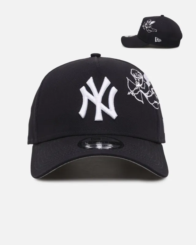 New Era New York Yankees 'Cherub Official Team Color' 9FORTY A-Frame Snapback Navy made by New Era