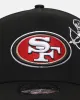 New Era San Francisco 49ers 'Cherub Official Team Color' 9FORTY A-Frame Snapback Black sold by Culture Kings