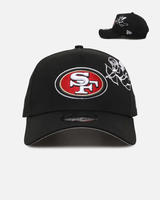 New Era San Francisco 49ers 'Cherub Official Team Color' 9FORTY A-Frame Snapback Black sold by Culture Kings