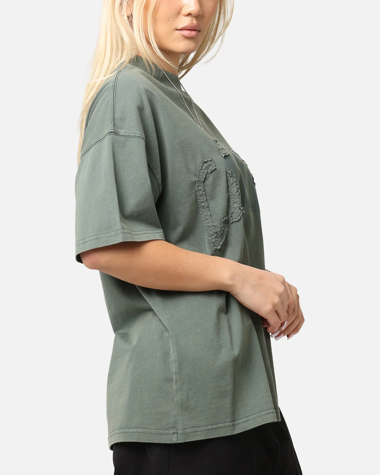 Carre Con-Star Oversized T-Shirt Rinsed Moss Green sold by Culture Kings product image thumbnail 5
