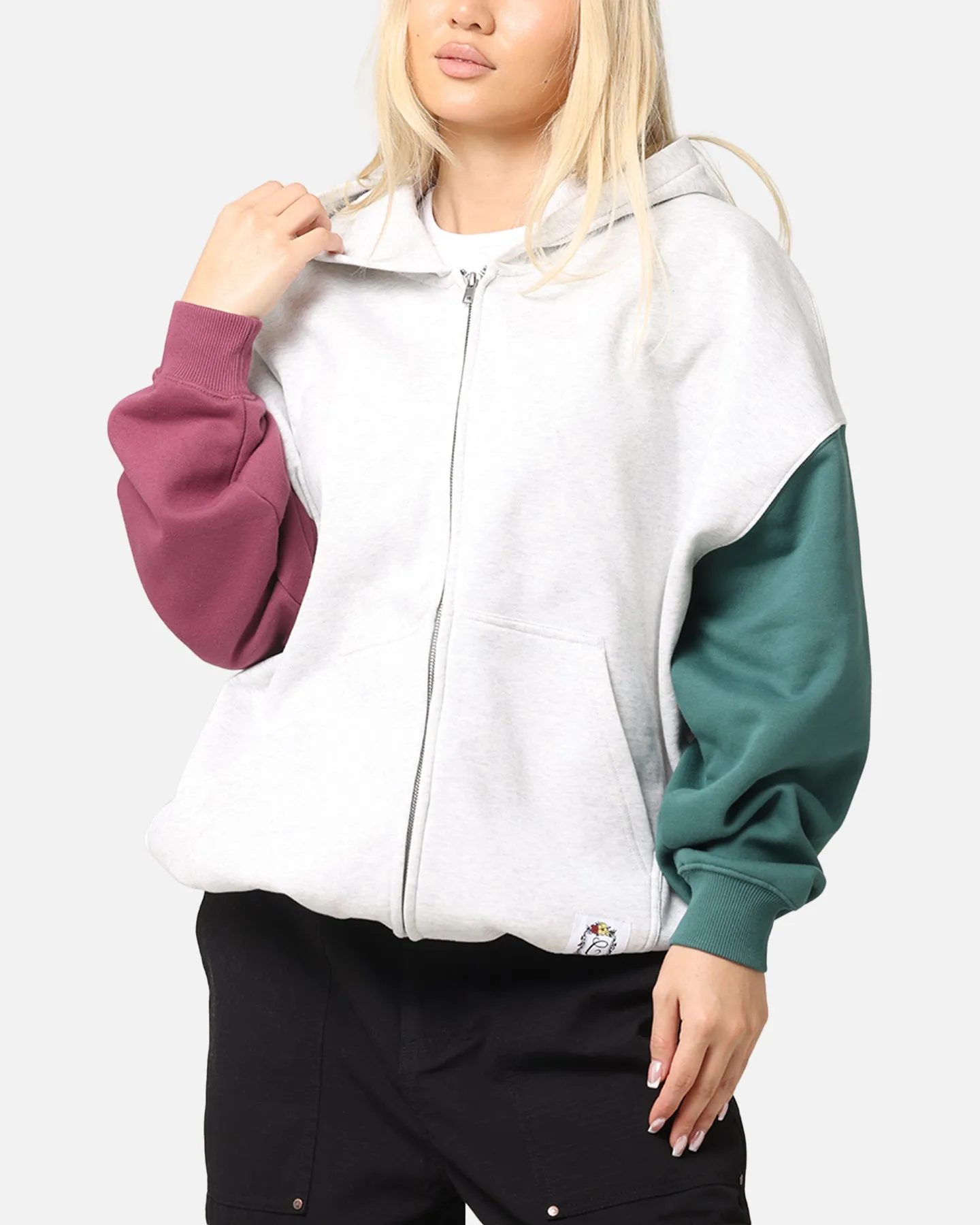 Carre Floral Full Zip Hoodie Multi sold by Culture Kings