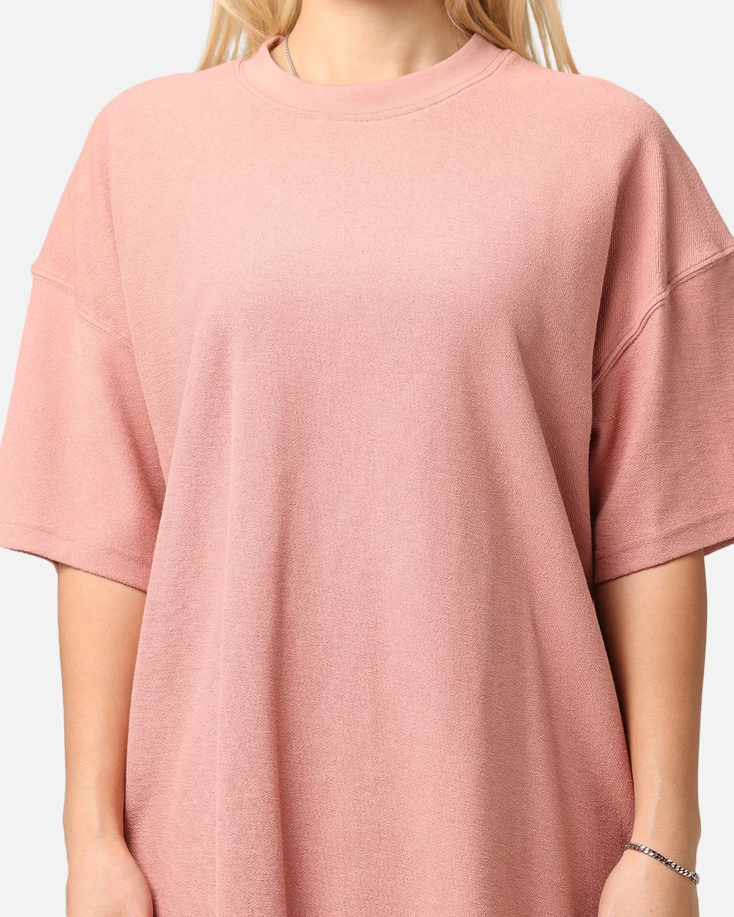 Carre Terry Oversized T-Shirt Rose sold by Culture Kings product image thumbnail 3