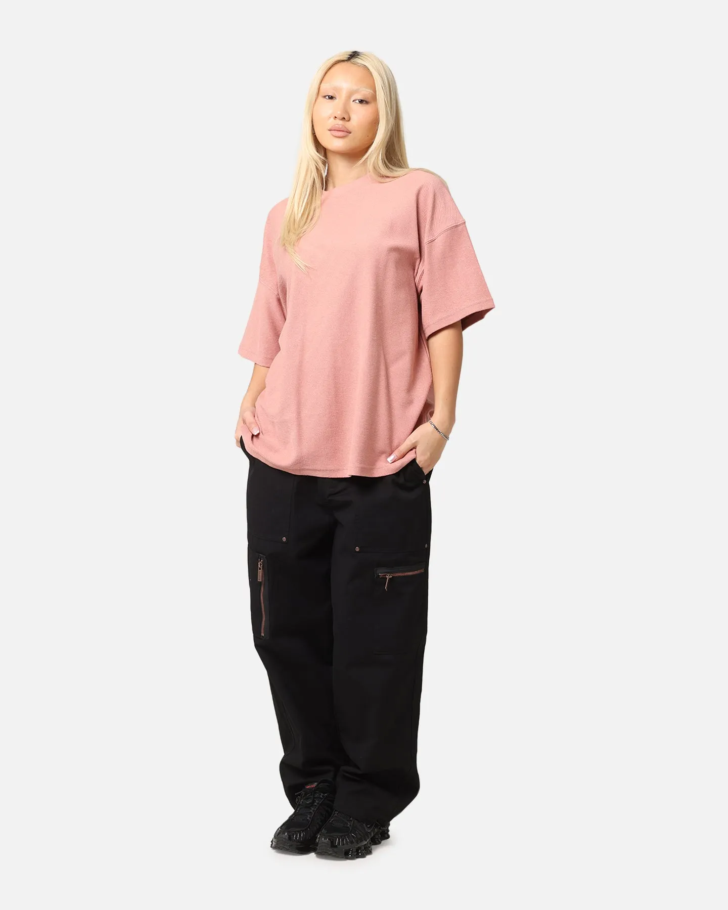 Carre Terry Oversized T-Shirt Rose sold by Culture Kings product image thumbnail 2