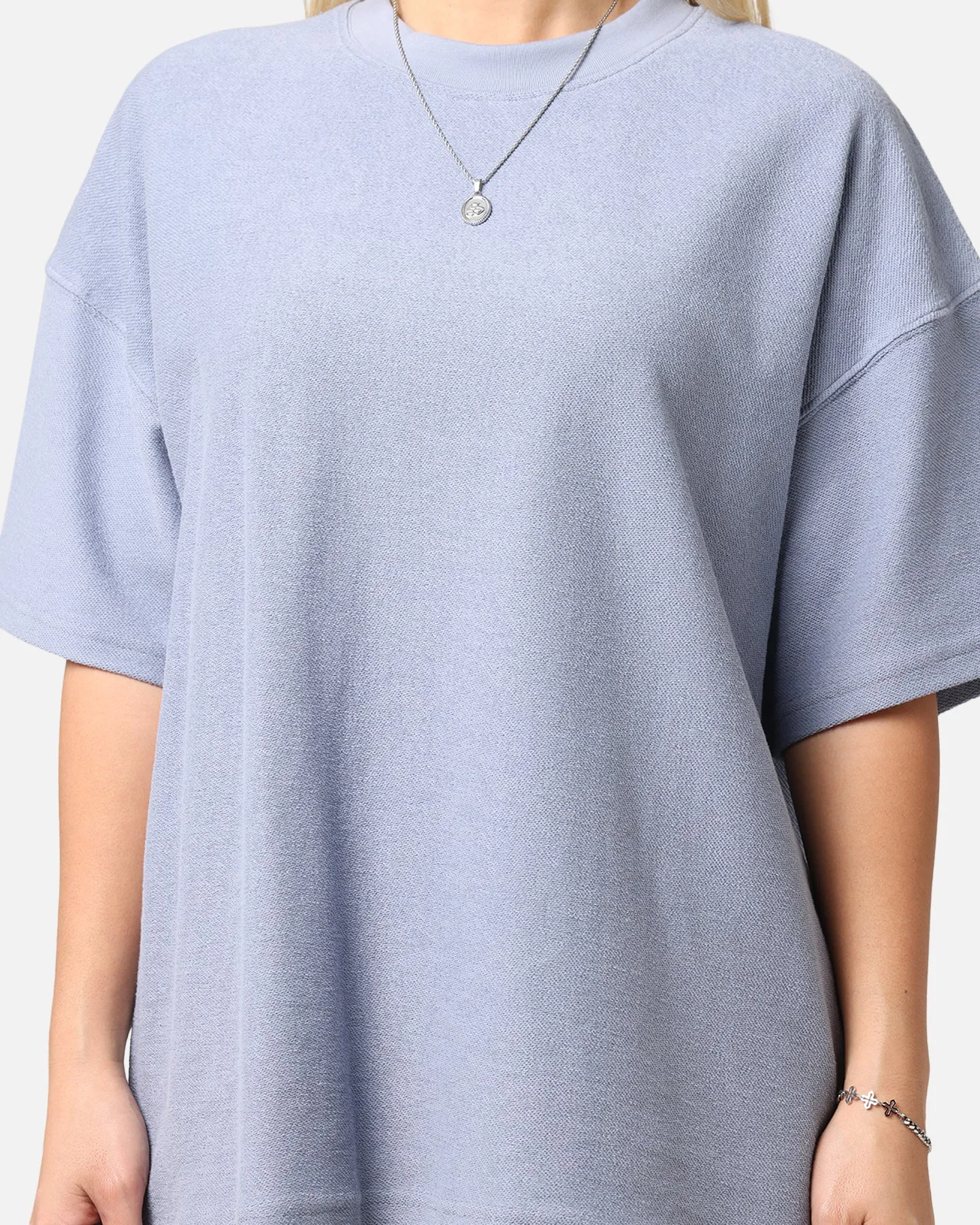 Carre Terry Oversized T-Shirt Blue sold by Culture Kings product image thumbnail 4
