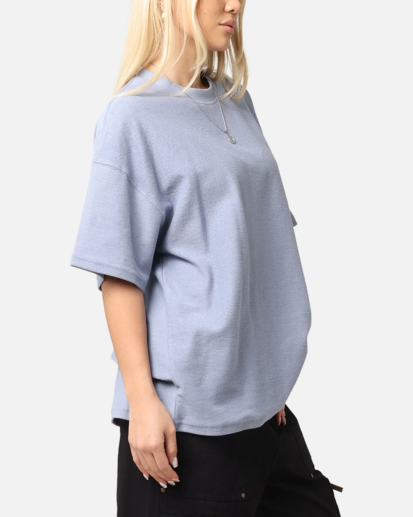 Carre Terry Oversized T-Shirt Blue sold by Culture Kings product image thumbnail 5