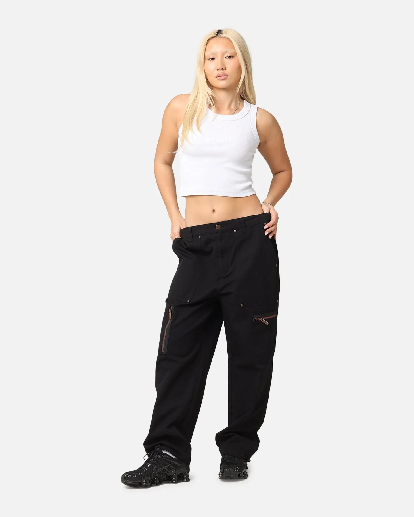 Carre Zip Cargo Pant Black sold by Culture Kings product image thumbnail 2