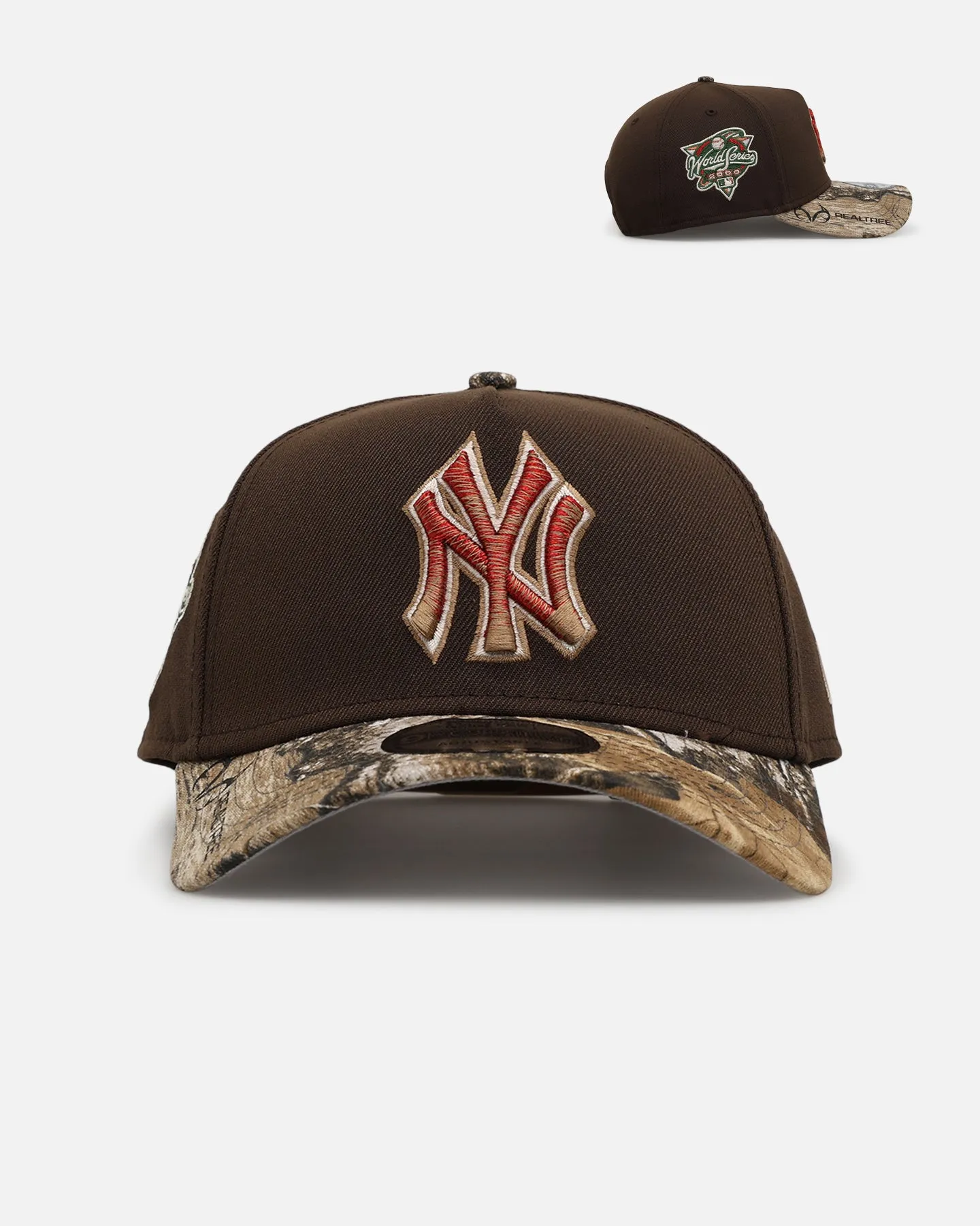 New Era New York Yankees 'Great Outdoors' 9FORTY A-Frame Snapback Brown/Camo sold by Culture Kings