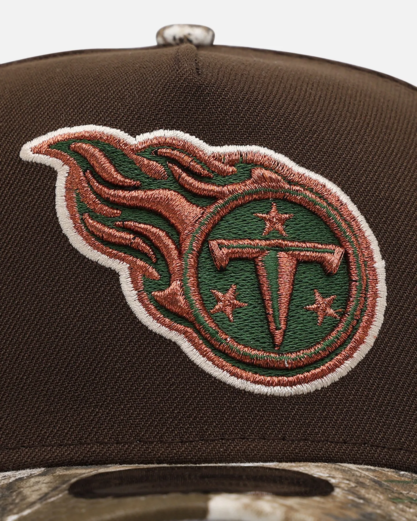 New Era Tennessee Titans 'Great Outdoors' 9FORTY A-Frame Snapback Brown/Camo sold by Culture Kings product image thumbnail 5