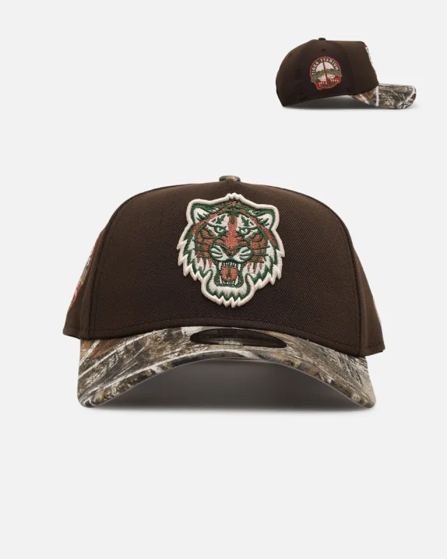 New Era Detroit Tigers 'Great Outdoors' 9FORTY A-Frame Snapback Brown/Camo sold by Culture Kings