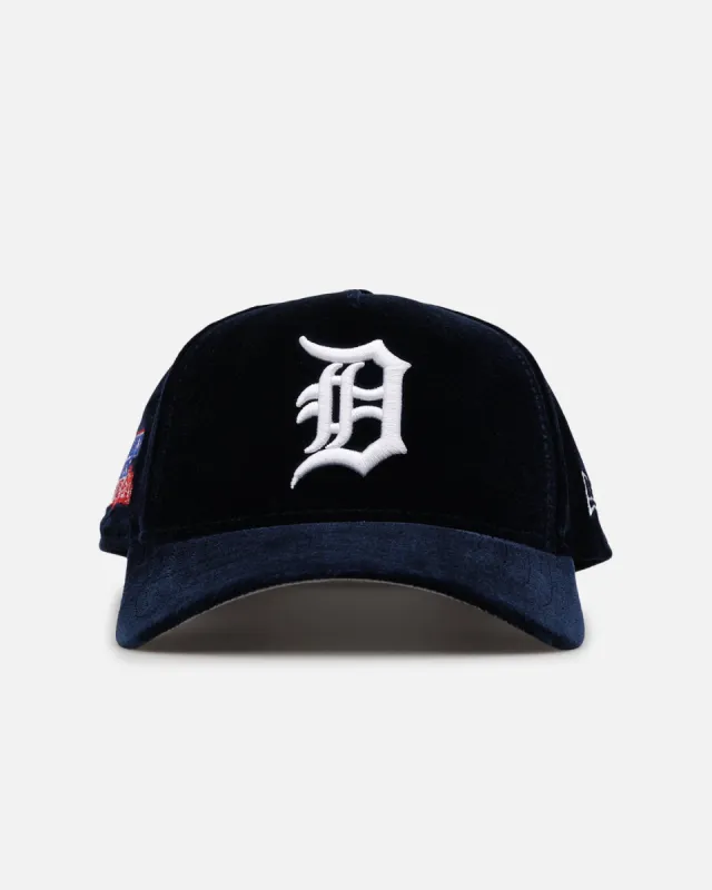 New Era Detroit Tigers 'Velvet Official Team Color' 9FORTY A-Frame Snapback Navy sold by Culture Kings
