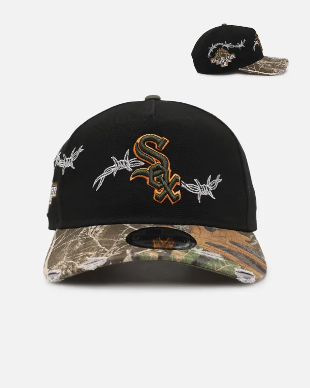 New Era Chicago White Sox 'Realtree Grit 2.0' 9FORTY A-Frame Snapback Black/Green/Orange sold by Culture Kings